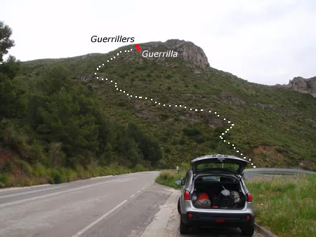 Avenc dels Guerrillers-guerrilla