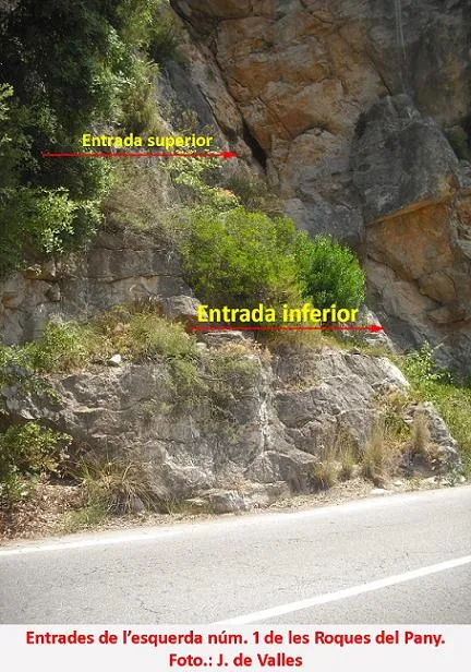 Esquerda Nº1 de les Roques del Pany