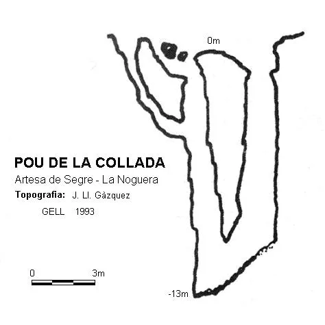 Pou de la Collada - Topography, Artesa de Segre, Noguera