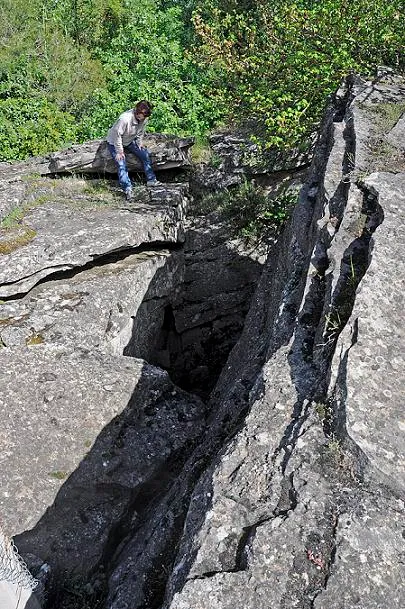 Escletxes del Molí de Boixeda