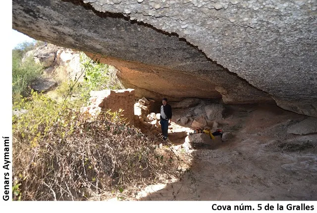 Cova Nº5 de les Gralles
