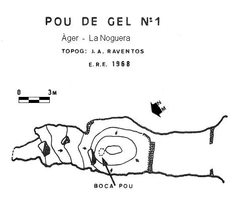 Cova Avenc del Celler del Fuster - Topography, Àger, Noguera