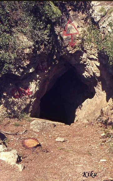 Cova - Avenc del Pla de Comes