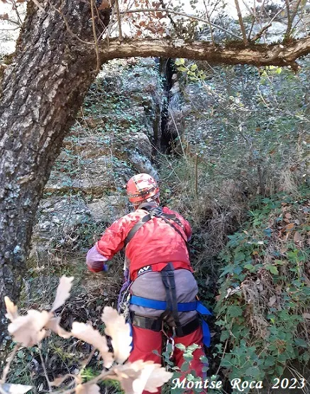 Escletxa del Cingle del Tio del Molí