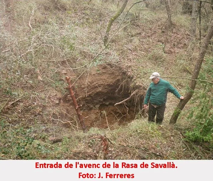 Avenc de la Rasa de Savallà