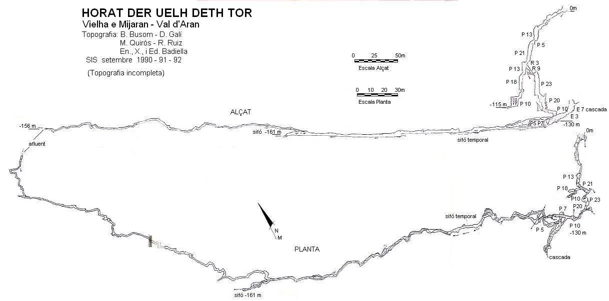 Horat Der Uelh Deth Tor - Топография, Vielha e Mijaran, Val d'Aran