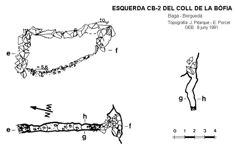 Esquerda Cb-2 del Coll de la Bòfia