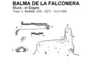 Balma de la Falconera - Miniatura 1, Mura