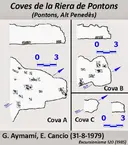 Coves de la Riera de Pontons - Miniatura 2, Pontons