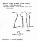 Avenc de la Serra de la Daina - Miniatura 2, Terrassa