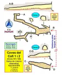 Cova 1 del Cofí - Miniatura 2, Sales de Llierca