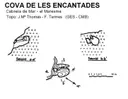 Cova de les Encantades - Miniatura 2, Cabrera de Mar