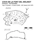 Cova de la Font del Molinot - Miniatura 1, Pontons